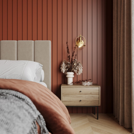 Стеновая панель из ЛДФ Ultrawood арт. UW 05 i (2000 х 240 х 18 мм.) - 3D панель
