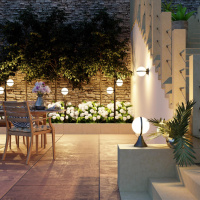 Ландшафтный светильник Odeon Light LOMEO E27 1*10W IP44 4832/1F