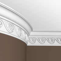 Карниз из полиуретана 1.50.250 Европласт - Плинтус потолочный с рисунком