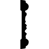 Молдинг из полиуретана 1.51.337 Европласт - Декоративный молдинг с рисунком