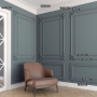 Напольный плинтус Bello Deco П9 140-22 из XPS Polymer