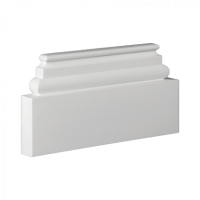 База (основание) пилястры 1.23.500 из полиуретана Европласт - Декоративные пилястры