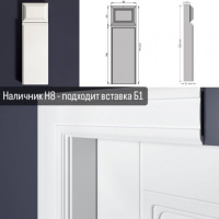 Наличник из XPS Polymer Н8 80-15 Bello Deco