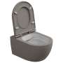 Чаша подвесного унитаза биколор GSG Ceramic Design Like LKWCSOBI000/030, White/Cashmere Matt LKWCSOBI000/030