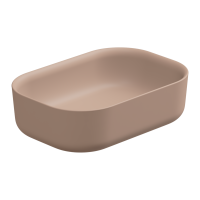 Раковина накладная 60x42 см GSG Ceramic Design Hit! HILAVRE60032, Cipria Matt HILAVRE60032