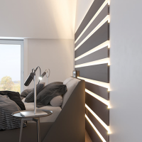 Молдинг из полиуретана 1.51.606 Европласт -  Декоративный молдинг для подсветки