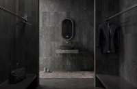 Раковина накладная карбоновая ABBER Karbon AK2041 черная