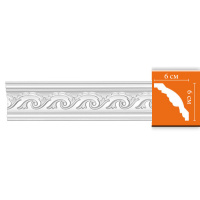 Плинтус потолочный с рисунком  95610