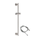 Душевая стойка 66 см с шлангом Remer INOX SS317M332, нержавеющая сталь SS317M332