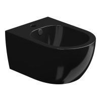 Биде подвесное GSG Ceramic Design Like LKBISO002, черный глянцевый LKBISO002