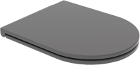 Крышка с сиденьем для подвесного унитаза с микролифтом GSG Ceramic Design Like LKCOPRSLTICR021, пепел LKCOPRSLTICR021