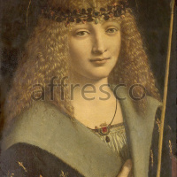 Картина: Джованни Больтраффио, антонио больтраффио, Портрет юноши в образе святого себастьяна