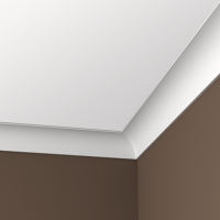 Карниз из полиуретана 1.50.165 Европласт - Плинтус потолочный