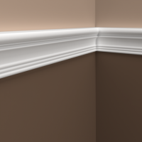 Молдинг гибкий из полиуретана 1.51.355 Европласт - Декоративный молдинг