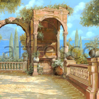 Фрески, Каталог Живописный пейзаж, арт. 6770