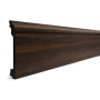Плинтус напольный из дюрополимера ламинированный 701-73SH Decor-Dizayn