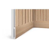 Декорированный плинтус B90V1 BR417 HIWOOD