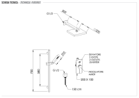 Комплект: Душевая система Remer Absolute AU09S01SD20 AU09S01SD20