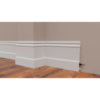 Плинтус напольный из дюрополимера DD725 Decor-Dizayn