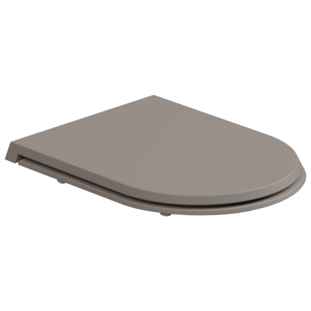 Крышка с сиденьем для подвесного унитаза с микролифтом GSG Ceramic Design Cruise CRCOPRSLTICR030, Cashmere Matt CRCOPRSLTICR030