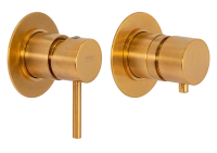 Смеситель для душа Remer X Style X96BG, золото брашированное X96BG