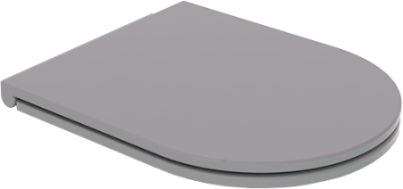 Крышка с сиденьем для подвесного унитаза с микролифтом GSG Ceramic Design Like LKCOPRSLTICR020, цемент LKCOPRSLTICR020