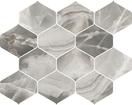 Мозаика JADE EMATITE DECORO NINFA 27,7X35