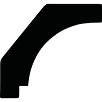 Карниз из полиуретана 1.50.157 Европласт - Плинтус потолочный