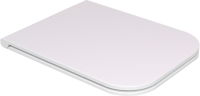 Крышка с сиденьем для подвесного унитаза с микролифтом GSG Ceramic Design Brio BRCOPRSLTICRCN000, белый глянцевый BRCOPRSLTICRCN000