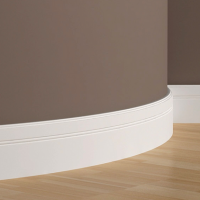 Плинтус напольный из полиуретана 1.53.103 Европласт