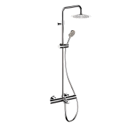 Душевая система термостатическая с изливом Remer EQ34A8MPUFM25G EQ34A8MPUFM25G