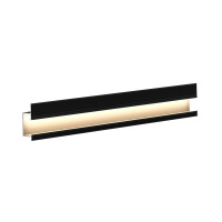 Профиль алюминиевый теневой с подсветкой Laconistiq Light Черный 23-11-300 3000×45,7×15,45