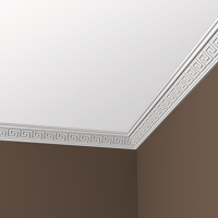 Карниз из полиуретана 1.50.207 Европласт - Плинтус потолочный с рисунком