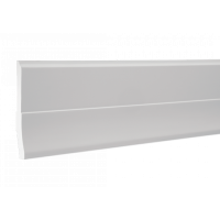 Плинтус напольный из полиуретана 1.53.105 Европласт