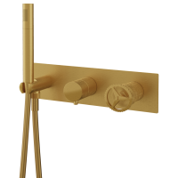 Смеситель для душа Remer Chrono CH97D3BG, золото брашированное CH97D3BG