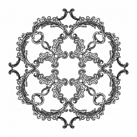 Розетка RODECOR 87011rc потолочная из полимерного гипса - Готовое решение Rodecor из элементов