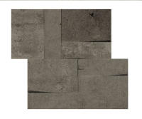 Мозаика LA ROCHE MUD MOD.MURETTO 3D 30X30