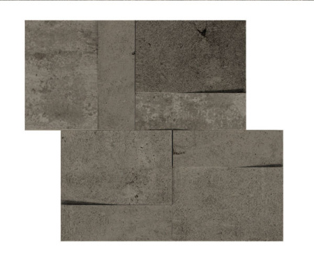 Мозаика LA ROCHE MUD MOD.MURETTO 3D 30X30