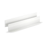 Профиль алюминиевый теневой с подсветкой Laconistiq Multilevel Белый муар RAL 9016 25-32-300 3000×46,3×27,7