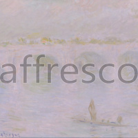 Картина: Клод Моне, Мост Ватерлоо в Лондоне