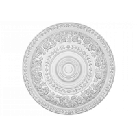 Розетка потолочная с рисунком  1.56.046 из полиуретана Европласт - Орнаментальная розетка