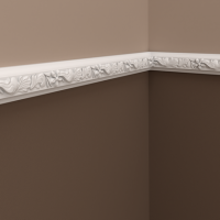 Молдинг гибкий из полиуретана 1.51.326 Европласт - Декоративный молдинг с рисунком