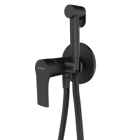 Гигиенический душ со смесителем Mariani Kali B14185KLW, черный матовый B14185KLW