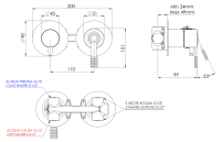 Смеситель для душа Remer Atelier AL92ZP AL92ZP
