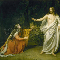 Картина: Александр Иванов, Явление Христа Марии Магдалине после воскресения