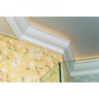 C901 Карниз для подсветки Orac Decor из полиуретана - Плинтус потолочный