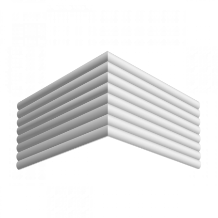 Стеновая панель из ЛДФ Ultrawood арт. UW 01 i (2000 х 240 х 14 мм.) - 3D панель