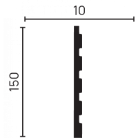 Стеновая панель из дюрополимера 904-65SH Decor-Dizayn - 3D панель ламинированная