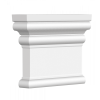 Декоративный элемент верхний из ЛДФ Ultrawood  D 3011N (112x89x30)