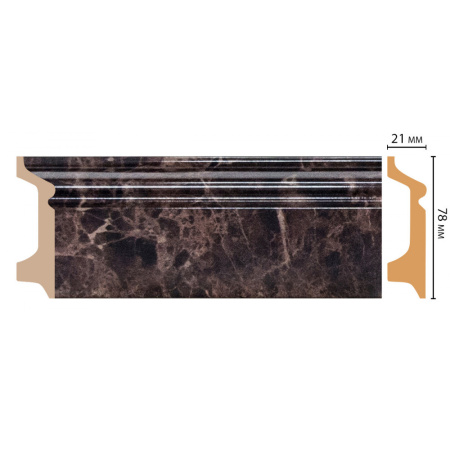 Плинтус напольный  D122-713ДМ